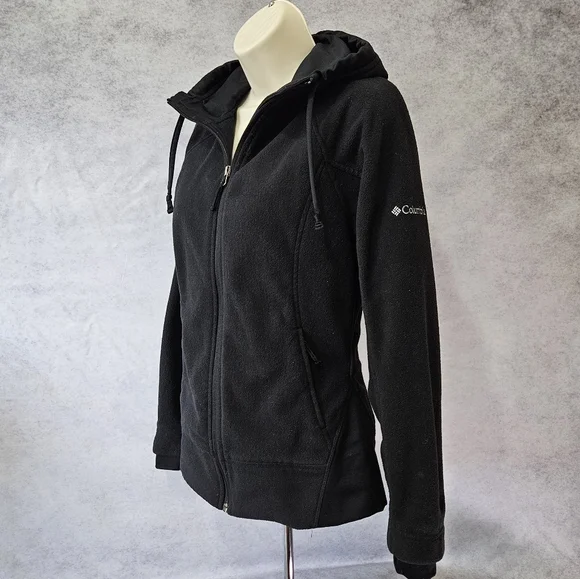 Vintage COLUMBIA SPORTSWEAR Black Full Zip Hoodie - Picture 6 of 12